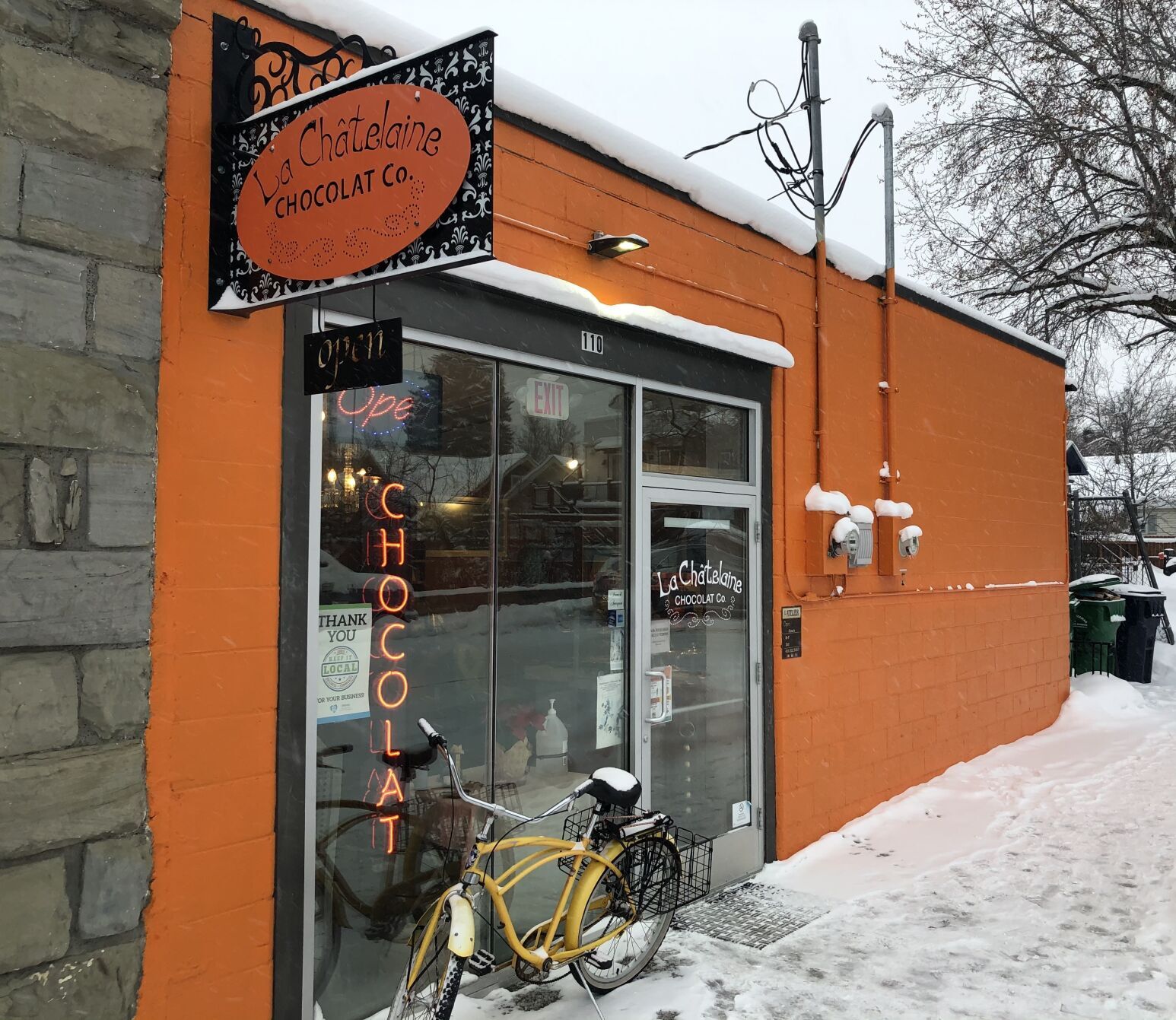 La Châtelaine Chocolat Co. on Rouse Avenue